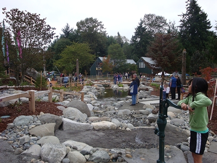 Children's Nature Exploration Area at Snake Lake Park